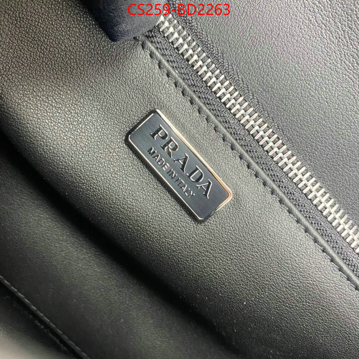 Prada Bags(TOP)-Diagonal-,ID: BD2263,$: 259USD