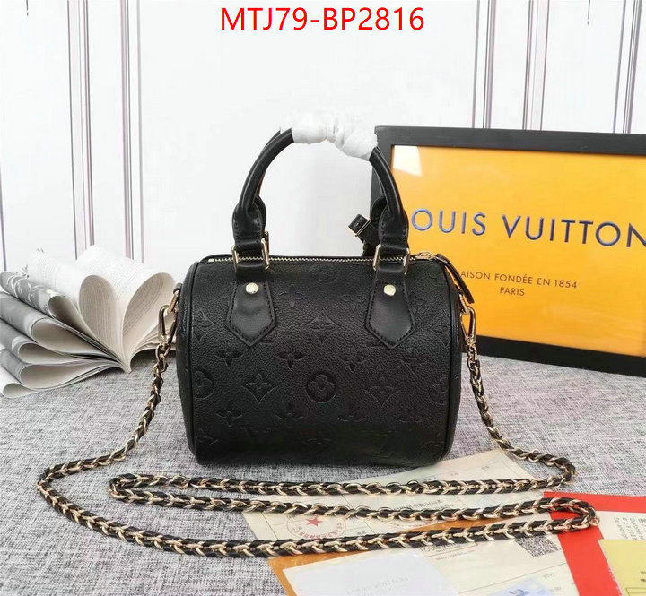 LV Bags(4A)-Speedy-,the most popular ,ID: BP2816,$: 79USD