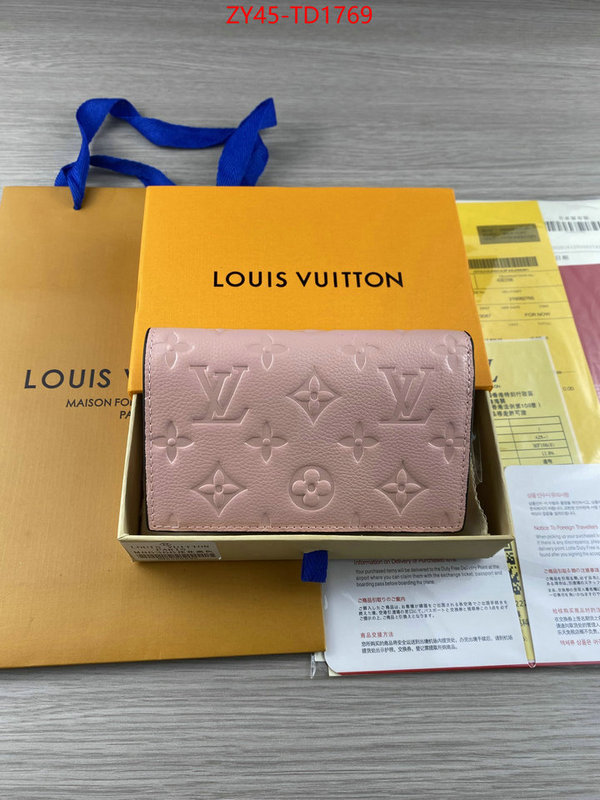 LV Bags(4A)-Wallet,ID: TD1769,$: 45USD