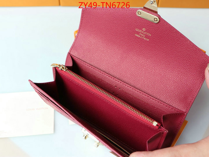 LV Bags(4A)-Wallet,ID: TN6726,$: 49USD