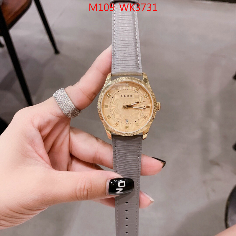 Watch(4A)-Gucci,top designer replica , ID: WK3731,$:109USD