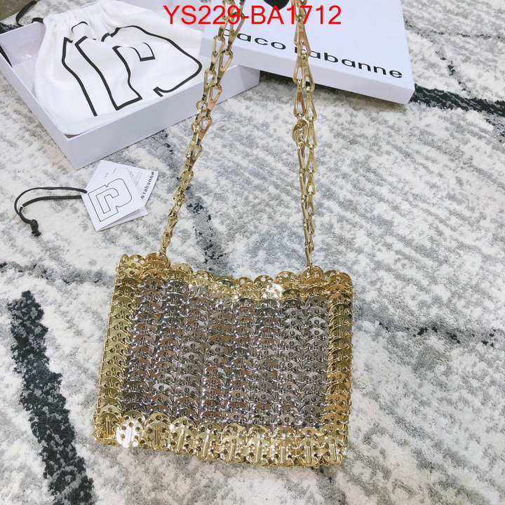 PACO RABANNE Bags(4A)-Diagonal-,good quality replica ,ID:BA1712,$:229USD