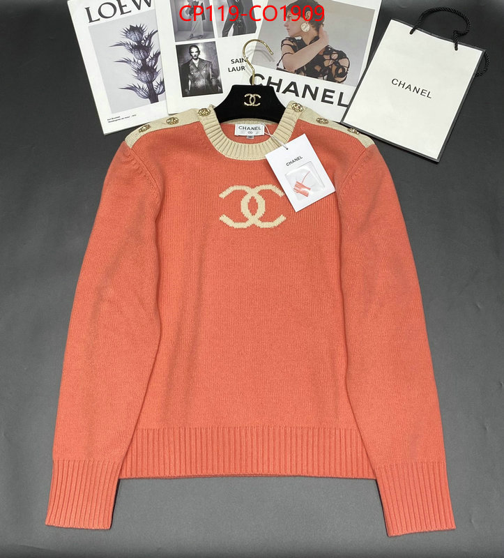 Clothing-Chanel,highest product quality , ID: CO1909,$: 119USD