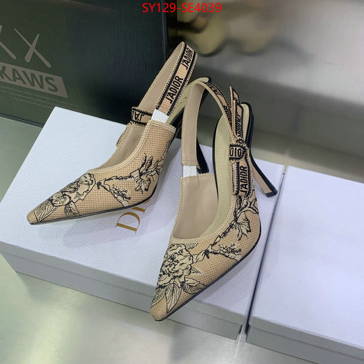 Women Shoes-Dior,good quality replica , ID: SE4039,$: 129USD