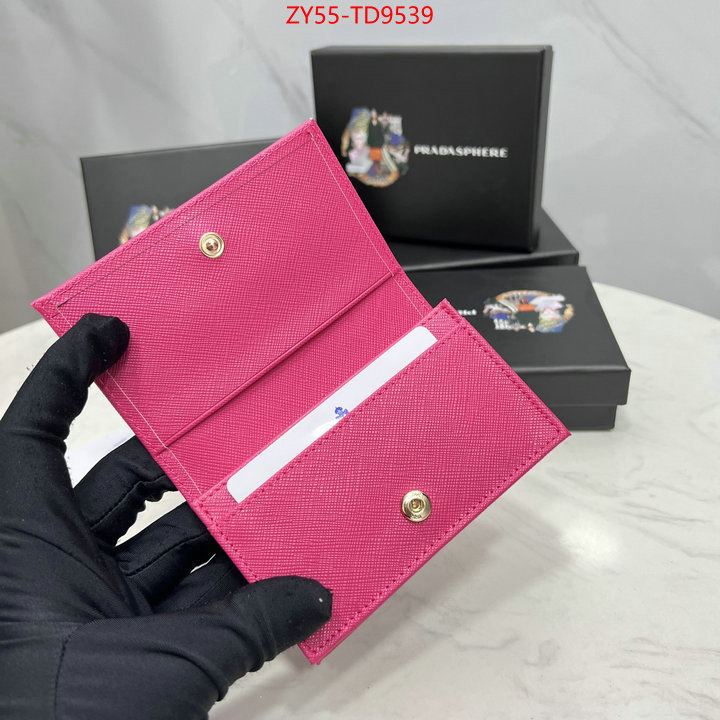 Prada Bags(4A)-Wallet,buy 2023 replica ,ID: TD9539,$: 55USD