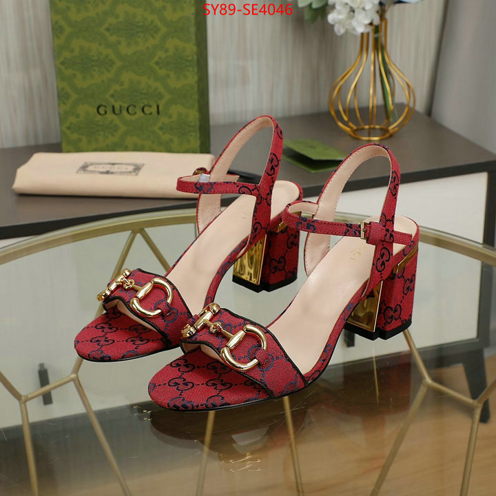 Women Shoes-Gucci,where quality designer replica , ID: SE4046,$: 89USD