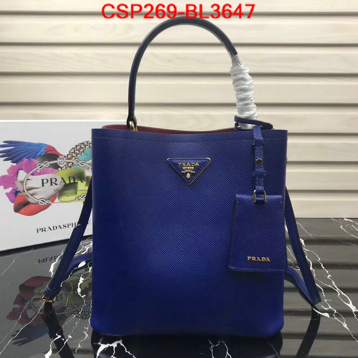 Prada Bags(TOP)-Diagonal-,ID: BL3647,$: 269USD