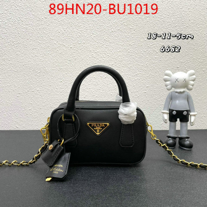 Prada Bags(4A)-Diagonal-,aaaaa+ replica ,ID: BU1019,$: 89USD