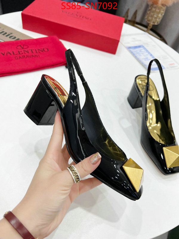 Women Shoes-Valentino,find replica , ID: SN7092,$: 85USD