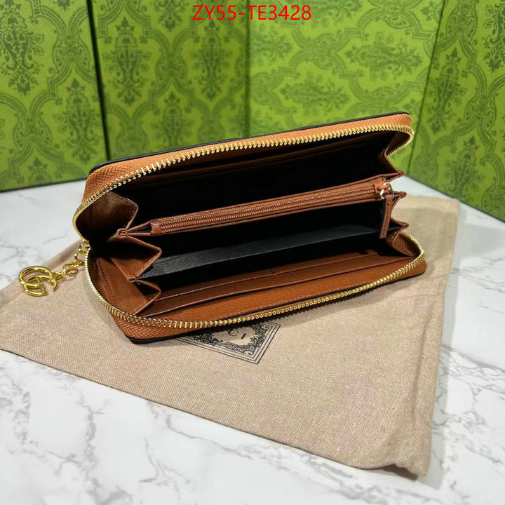 Gucci Bags(4A)-Wallet-,wholesale replica shop ,ID: TE3428,$: 55USD