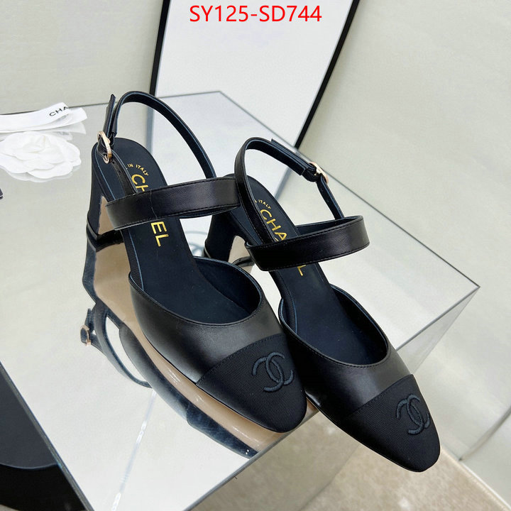 Women Shoes-Chanel,best replica quality , ID: SD744,$: 125USD