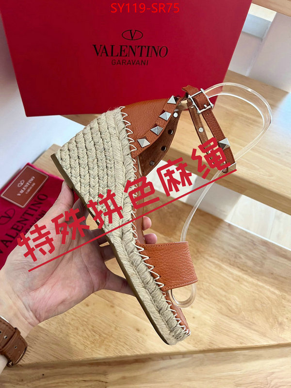 Women Shoes-Valentino,wholesale designer shop , ID: SR75,$: 119USD