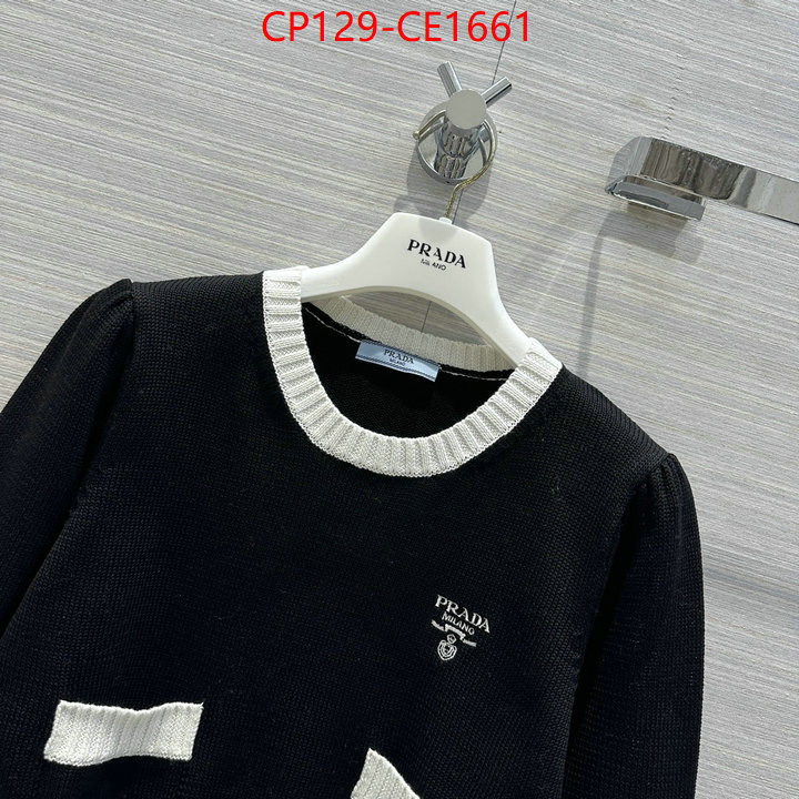 Clothing-Prada,where can you buy replica , ID: CE1661,$: 129USD