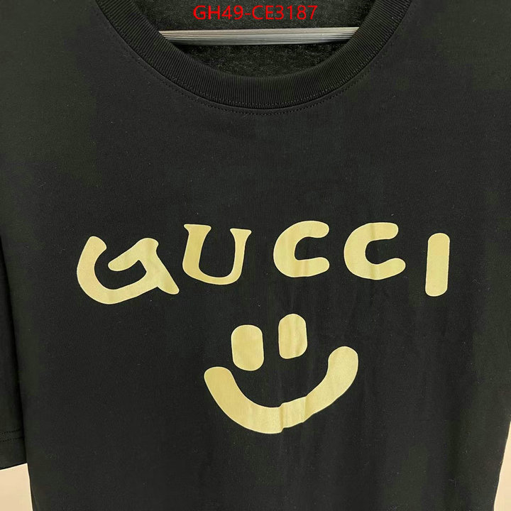 Clothing-Gucci,where should i buy to receive , ID: CE3187,$: 49USD