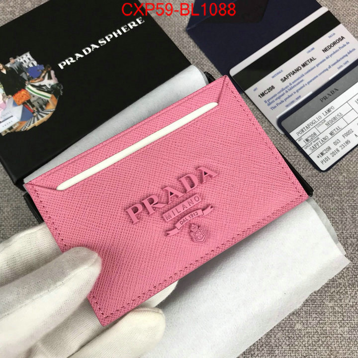 Prada Bags(TOP)-Wallet,ID: BL1088,$: 59USD