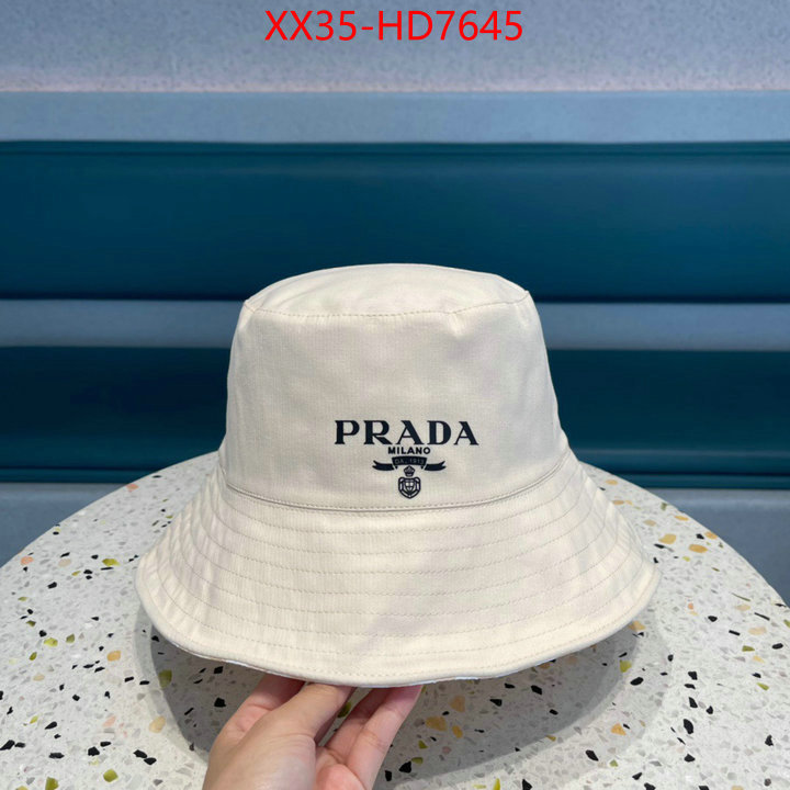 Cap (Hat)-Prada,cheap replica designer , ID: HD7645,$: 35USD