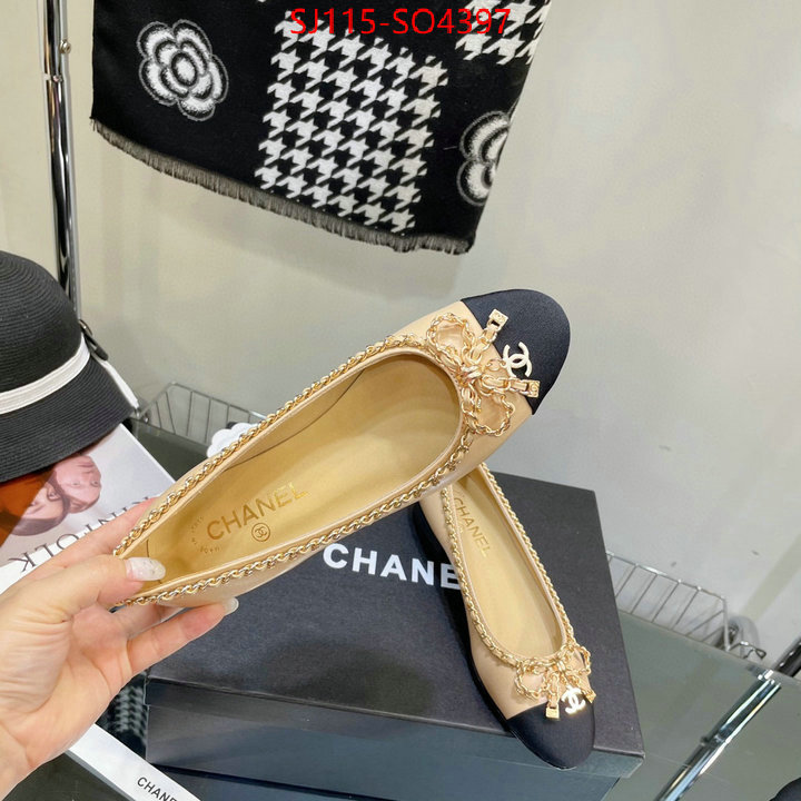 Women Shoes-Chanel,wholesale replica , ID: SO4397,$: 115USD