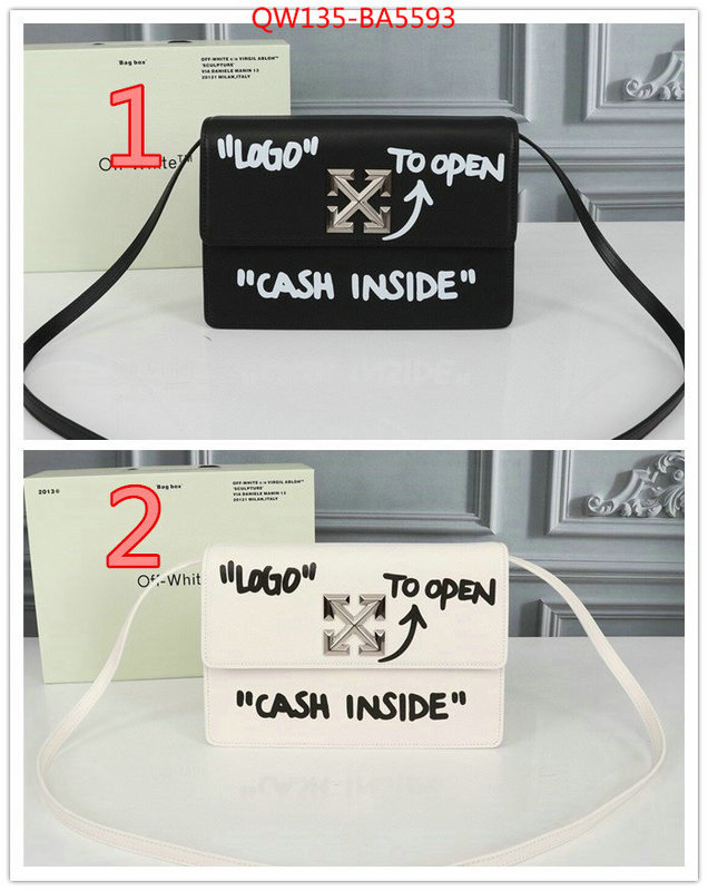 Off-White Bags ( TOP )-Diagonal-,perfect quality designer replica ,ID: BA5593,$: 135USD