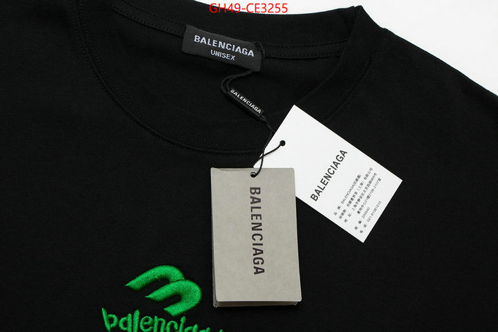 Clothing-Balenciaga,fashion designer , ID: CE3255,$: 49USD