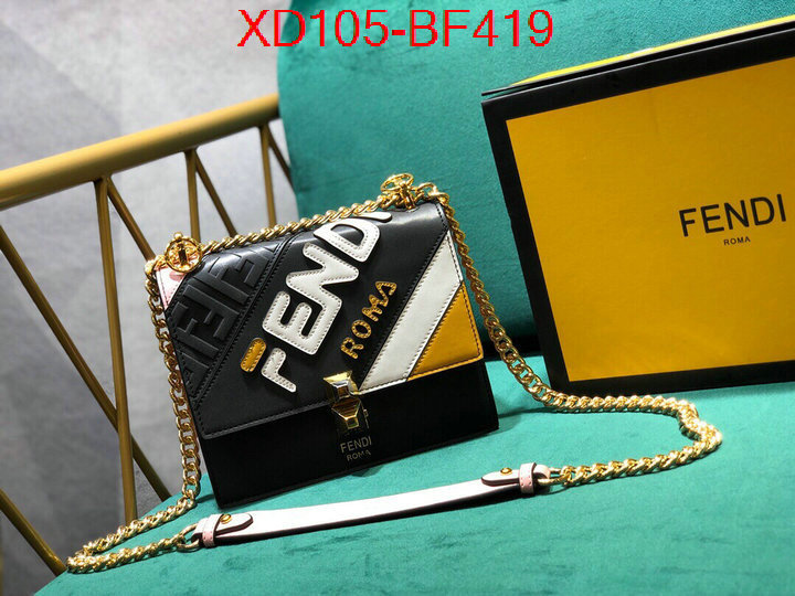 Fendi Bags(4A)-Diagonal-,ID: BF419,$:105USD