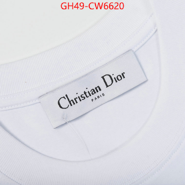 Clothing-Dior,top designer replica , ID: CW6620,$: 49USD