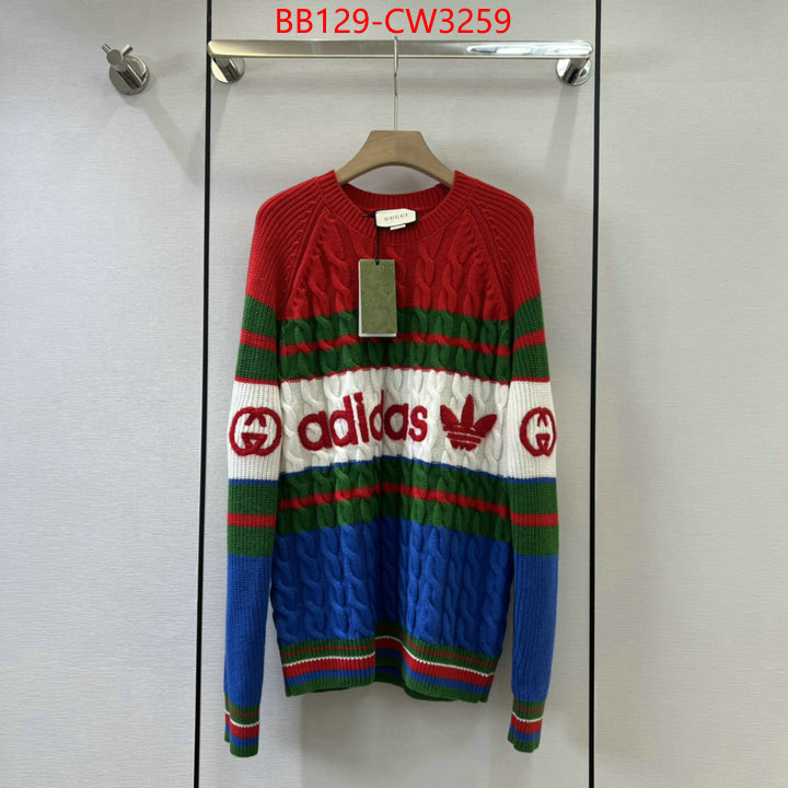 Clothing-Gucci,outlet sale store , ID: CW3259,$: 129USD