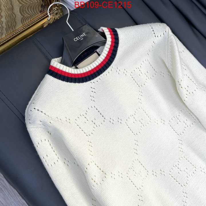 Clothing-Gucci,1:1 clone , ID: CE1215,$: 109USD