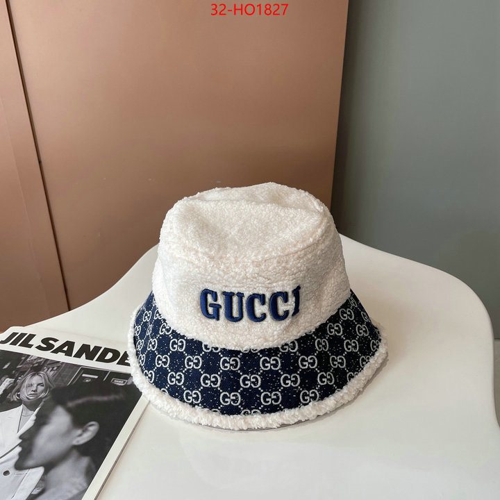 Cap (Hat)-Gucci,new designer replica , ID: HO1827,$: 32USD