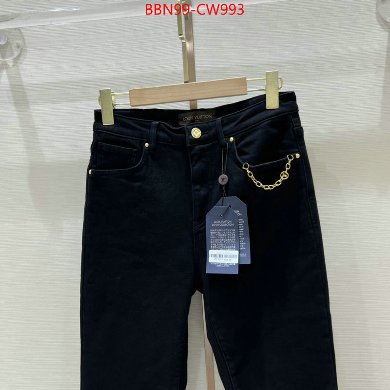 Clothing-LV,what is a counter quality , ID: CW993,$: 99USD