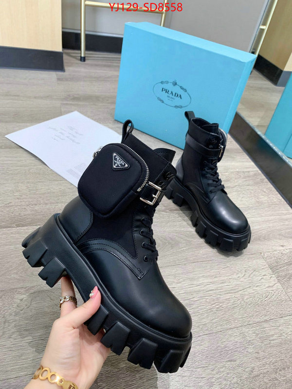 Women Shoes-Prada,replica aaaaa designer , ID: SD8558,$: 129USD