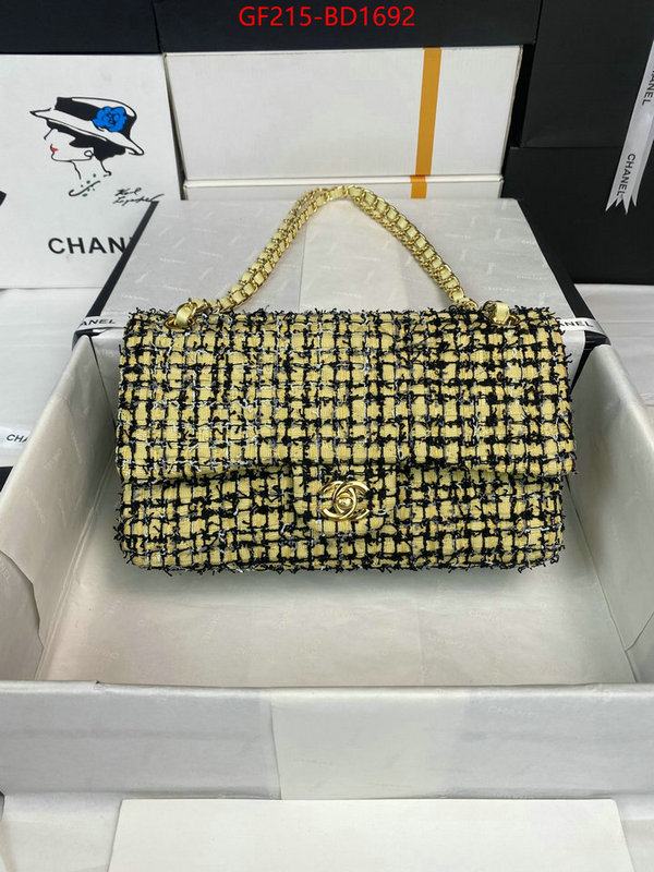 Chanel Bags(TOP)-Diagonal-,ID: BD1692,$: 215USD