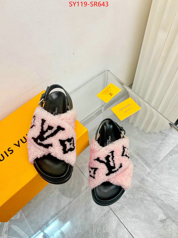 Women Shoes-LV,designer wholesale replica , ID: SR643,$: 119USD