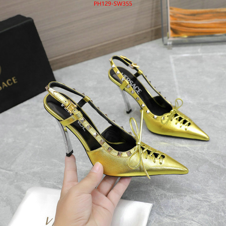 Women Shoes-Versace,high quality perfect , ID: SW355,$: 129USD