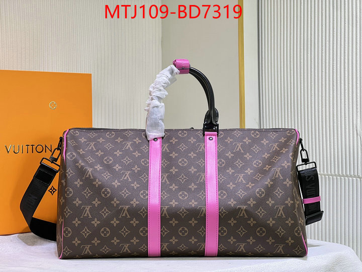 LV Bags(4A)-Keepall BandouliRe 45-50-,where quality designer replica ,ID: BD7319,$: 109USD