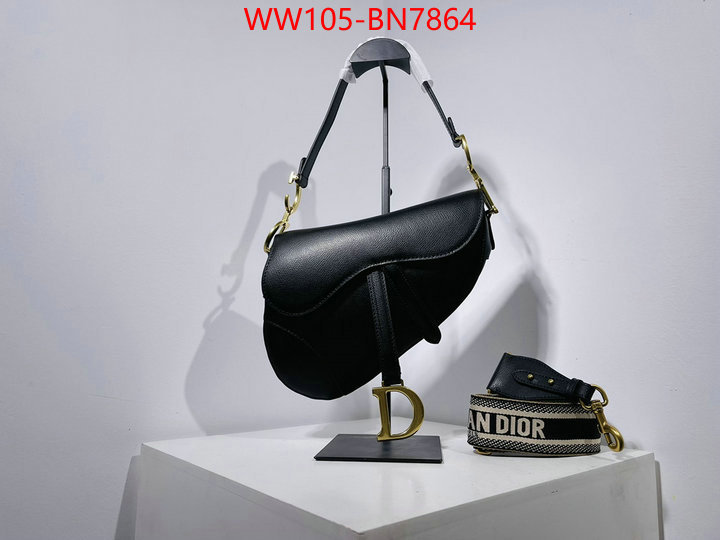 Dior Bags(4A)-Saddle-,ID: BN7864,$: 105USD