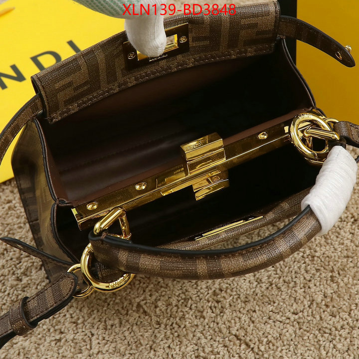 Fendi Bags(4A)-Peekaboo,2023 replica wholesale cheap sales online ,ID: BD3848,$: 139USD