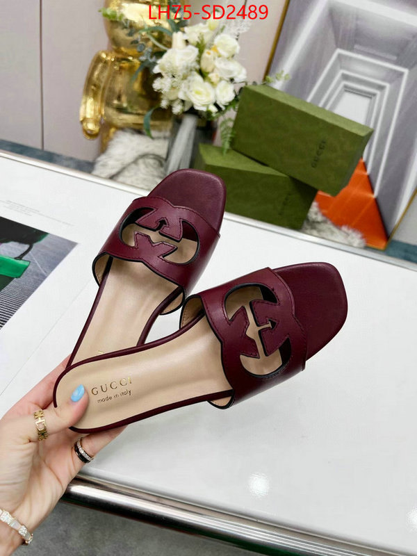 Women Shoes-Gucci,what is aaaaa quality , ID: SD2489,$: 75USD