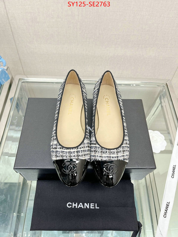 Women Shoes-Chanel,best luxury replica , ID: SE2763,$: 125USD