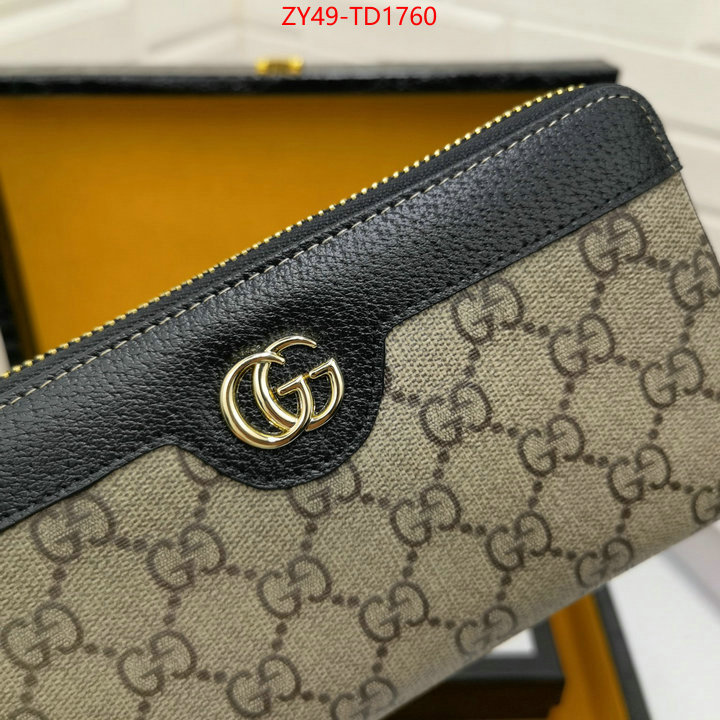 Gucci Bags(4A)-Wallet-,best fake ,ID: TD1760,$: 49USD