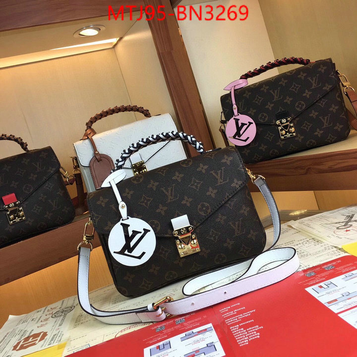 LV Bags(4A)-Pochette MTis Bag-Twist-,ID: BN3269,$: 95USD