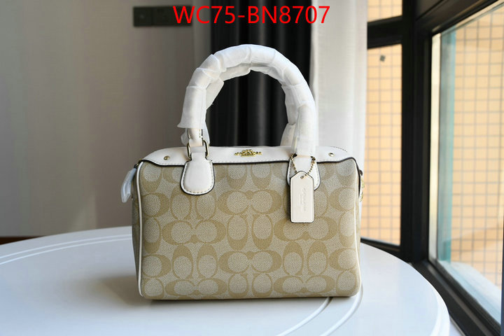 Coach Bags(4A)-Handbag-,shop ,ID: BN8707,$: 75USD