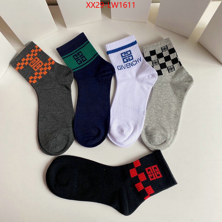 Sock-Givenchy,7 star collection , ID: LW1611,$: 29USD