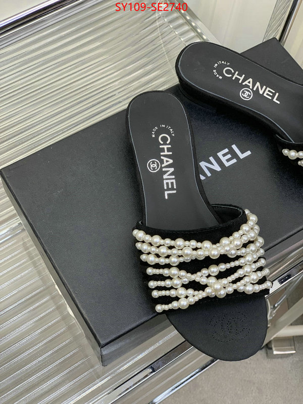 Women Shoes-Chanel,fake designer , ID: SE2740,$: 109USD