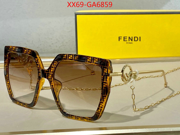 Glasses-Fendi,wholesale imitation designer replicas , ID: GA6859,$: 69USD