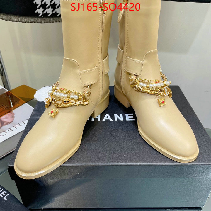 Women Shoes-Chanel,fake aaaaa , ID: SO4420,$: 165USD