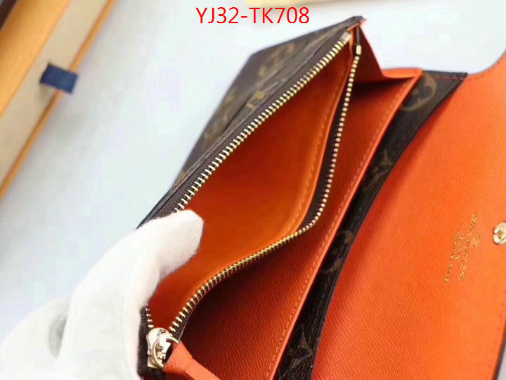 LV Bags(4A)-Wallet,ID: TK708,$:32USD