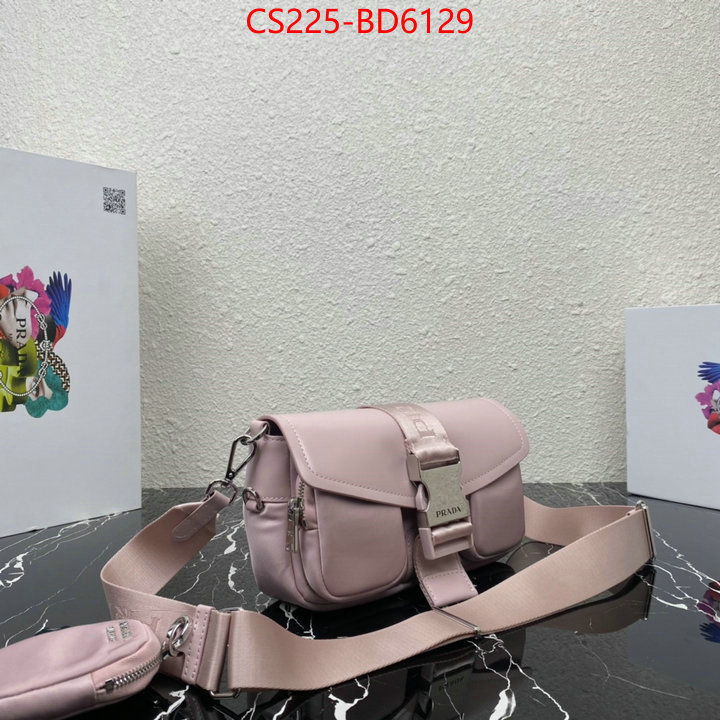 Prada Bags(TOP)-Diagonal-,ID: BD6129,$: 225USD