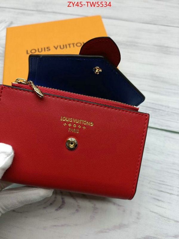 LV Bags(4A)-Wallet,buy 2023 replica ,ID: TW5534,$: 45USD