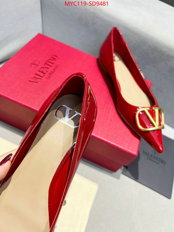 Women Shoes-Valentino,wholesale replica shop , ID: SD9481,$: 119USD