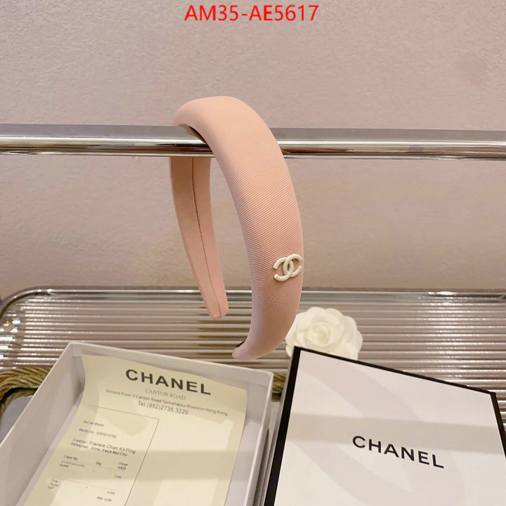 Hair band-Chanel,we provide top cheap aaaaa , ID: AE5617,$: 35USD